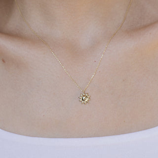 Sun Kolye | 14 Ayar Altın