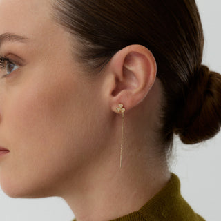 Talmera Küpe | 14 Ayar Altın