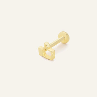 Tavuren Kulak Piercing | 14 Ayar Altın