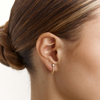 Timeless Küpe | 14 Ayar Altın