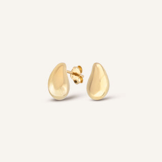 Tiny Drop Küpe | 14 Ayar Altın