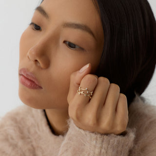 Tiranel Yüzük | 14 Ayar Altın