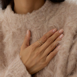 Tiranel Yüzük | 14 Ayar Altın