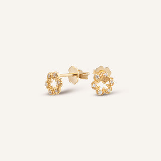 Lamero Küpe | 14 Ayar Altın