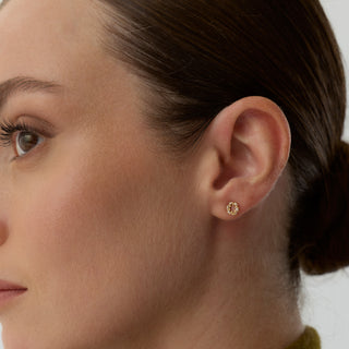 Lamero Küpe | 14 Ayar Altın