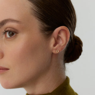 Lamero Küpe | 14 Ayar Altın