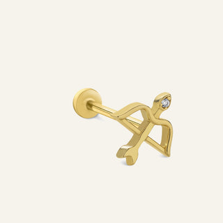 Vasen Kulak Piercing | 14 Ayar Altın