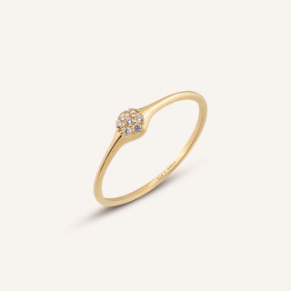 Velina Yüzük | 14 Ayar Altın