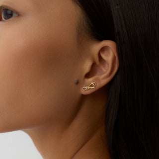 Vertia Küpe | 14 Ayar Altın