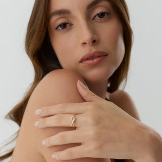 Vertia Yüzük | 14 Ayar Altın