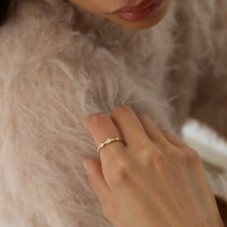 Voreno Yüzük | 14 Ayar Altın