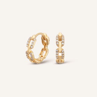 Zilora Halka Küpe | 14 Ayar Altın